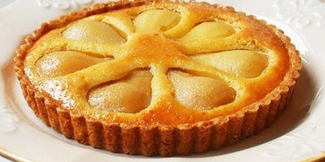 Recette Tarte bourdaloue aux poires