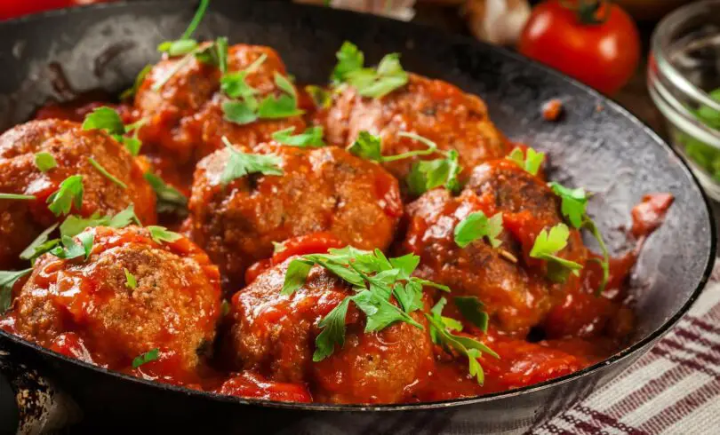 Recette Boulettes De Viande à l'Italienne