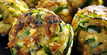 Boulettes de Courgettes au Four Faciles