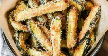 Frites de courgettes