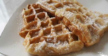 Gaufres Légères aux Amandes