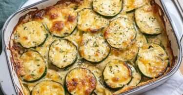 Gratin Dauphinois de Courgettes