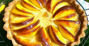 Recette de Tarte Frangipane à la Nectarine