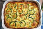 Flan de courgettes