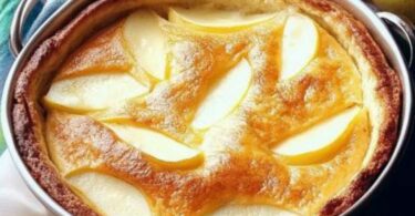 Clafoutis aux poires facile