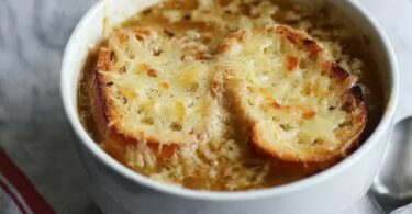 Soupe À L’oignon Gratinée Au Four