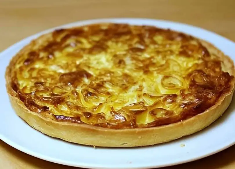 Tarte Oignons Chorizo