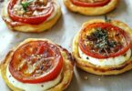 Tartelettes Chorizo, Tomate et Chèvre