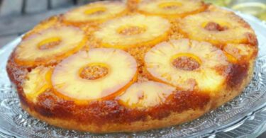Gateau renversé a l’ananas facile