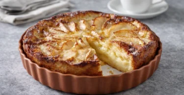 Flan alsacien aux pommes, fondant et gourmand