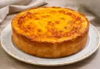 Flan du boulanger traditionnel, haut et ultra crémeux