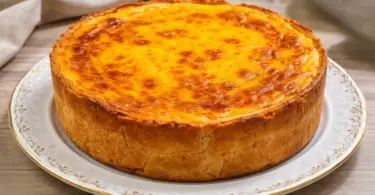 Flan du boulanger traditionnel, haut et ultra crémeux