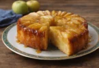 Gâteau flan aux pommes fondant et léger au citron