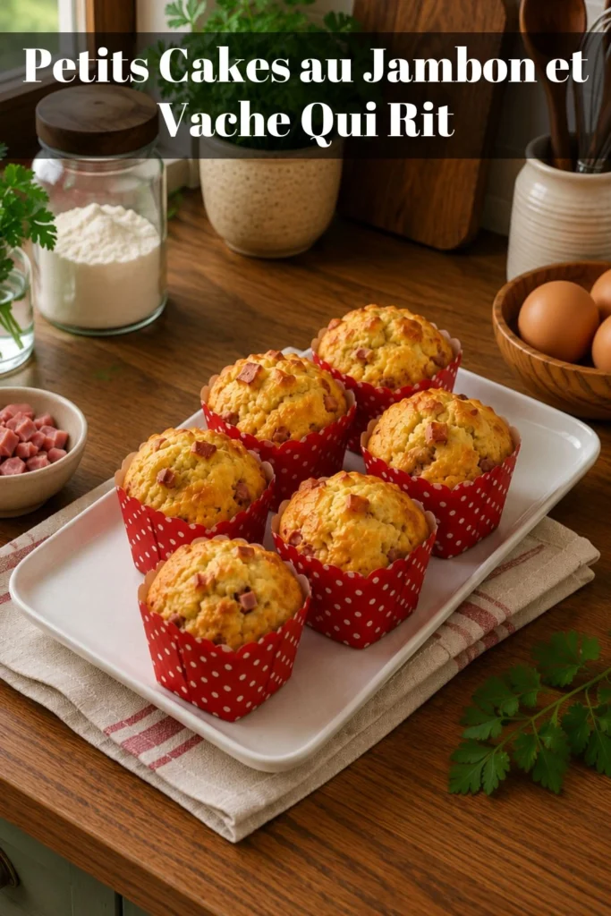 Petits Cakes au Jambon et Vache Qui Rit : Recette Facile et Moelleuse