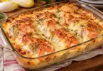 Endives au saumon fumé gratinées, crème à l’aneth et comté doré