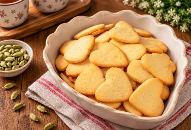 Sablés à la cardamome, des biscuits au beurre délicatement parfumés