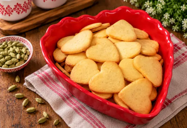 Sablés à la cardamome, des biscuits au beurre délicatement parfumés